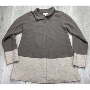 Benedetta B‎ Sweater Womens Medium Brown Cardigan Merino Wool Cashmere Luxury